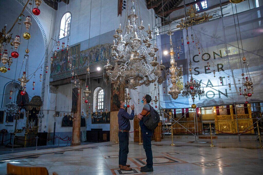 Palestinians Christmas in Bethlehem